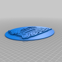 delta diner total oval ferramenta A impressão 3d 3d print model - Mito3D