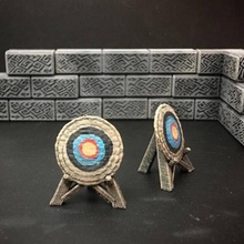 delving decor archery target 28mmheroic scale game 3d print model - Mito3D