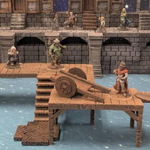 delving decor shoddy cart 28mm32mm scale game toy warhammer fantasy wargaming wargames village terrain tabletop gaming scenery scatter rpg roleplaying pathfinder mordheim miniature miniatures medieval frostgrave dungeons dragons dnd5e city boardgames 3d print model - Mito3D