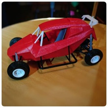 demo hawk buggy modello in scala gadget auto scalemodel fiat il realismo offroad 3d print model - Mito3D