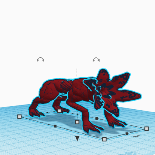 Demogorgon demodog 3D print model - Mito3D