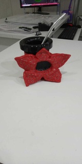 demogorgon compagno sconosciuto cose fioriera nost3rd vaso fiori pentola argentina 3d print model - Mito3D