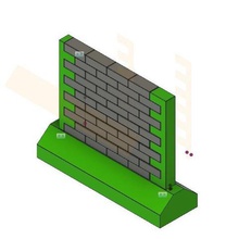 demolição de consultoria jogos empresa tijolo 3d print model - Mito3D