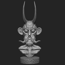 demon art miniature creature mini models 3d character unique latest devil 3d print model - Mito3D