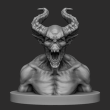 şeytan - 3d baskı hazır sanat İblis fantezi canavar incubus lucifer karakter düşman yaratık cehennem karanlık korku mitolojik büyülü mezar köpeği minion heykel heykeller 3d print model - Mito3D