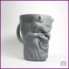 demon cup gadget art 3d print model - Mito3D