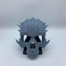 demon death mask 3d print model - Mito3D
