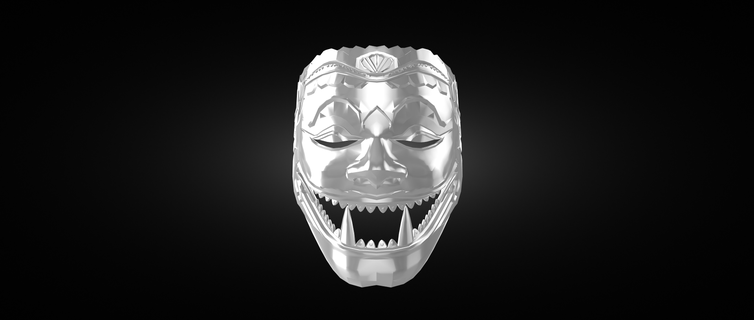 demone maschera 3d Stampa stl Accessori Halloween 3d print model - Mito3D