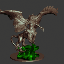 demon prince necrosphinx tzeentch - thousand sons all dust game 40k warhammer games 3d print model - Mito3D
