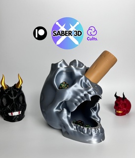 démon crâne dé tour jeu plateau Halloween OS os mort diorama dnd soutenir Humain scène paysage crânes vampire 3d print model - Mito3D