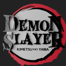 demon slayer logo art anime demon slayer kimetsu yaiba tanjiro nezuko inosuke demon slayer