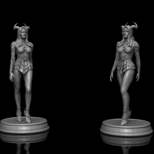 demoness art statue devil 3d print model - Mito3D