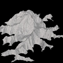 denali mont mckinley divers la topographie montagne de géographie 3d print model - Mito3D