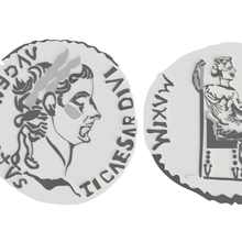 denarius 3d print model - Mito3D