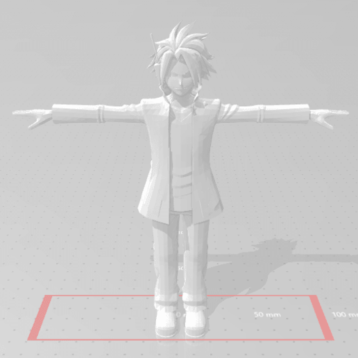 denki kaminari jogo boku no herói 3D print model - Mito3D