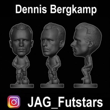 dennis bergkamp - figura del fútbol juego de futbol futebol ajax holanda el arsenal 3d print model - Mito3D