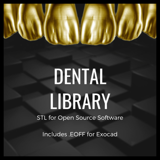 dentaire bibliothèque 1 exocad Sirona dent dents dentiste 3d print model - Mito3D
