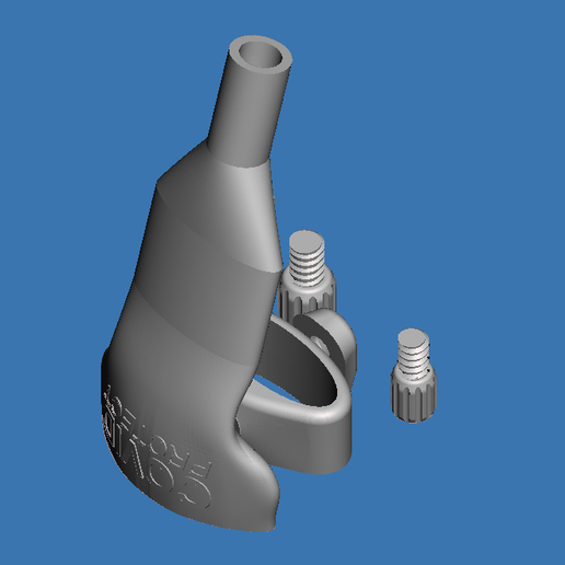 dental successor ejector tool dentistry health covid-19 coronavirus dentist 3D print model - Mito3D