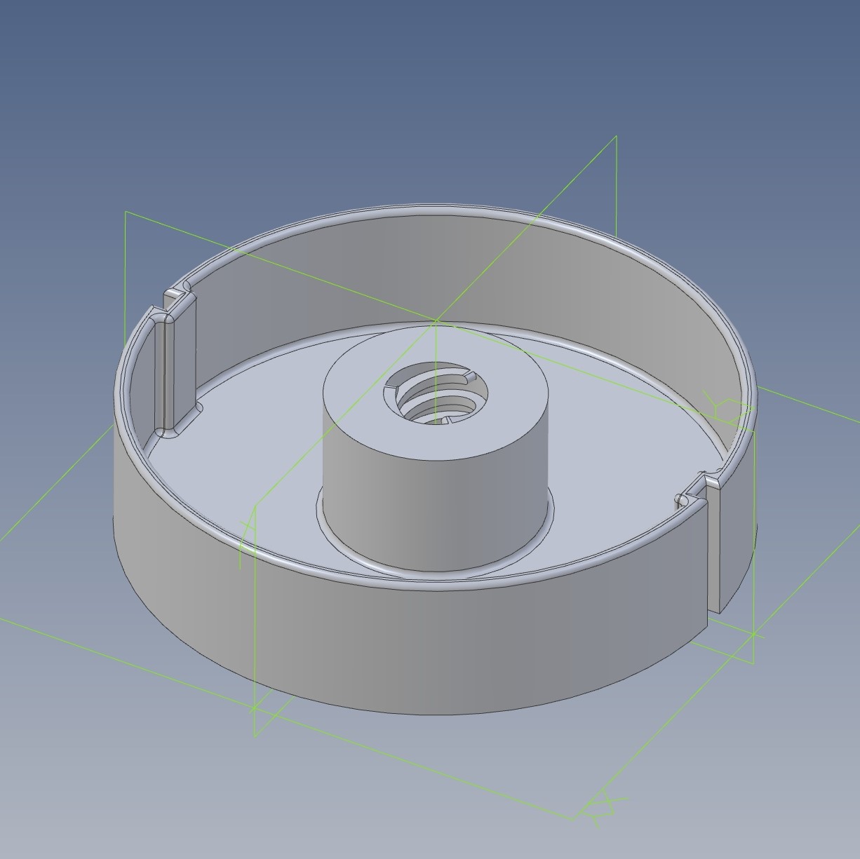 Desodorante adaptador armazenamento ftmog 3D print model - Mito3D