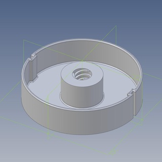 deodorant adaptör depolama ftmog 3d print model - Mito3D