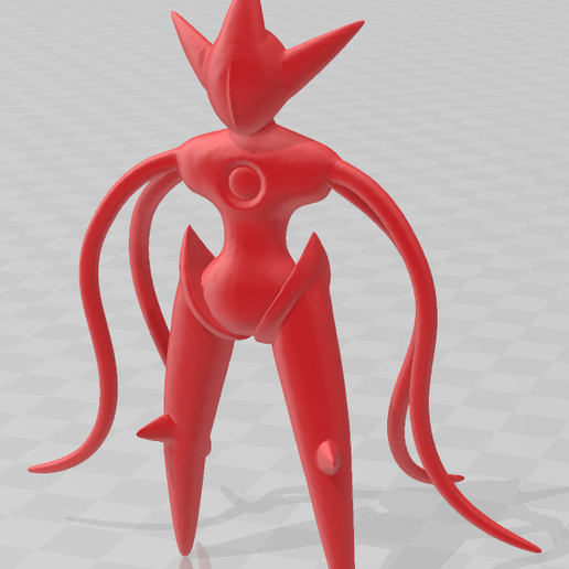 deoxys attack forme 3D print model - Mito3D