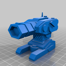 deployable laser cannon 28mm dd miniatures role playing games sci fi space opera toy 3d print model - Mito3D
