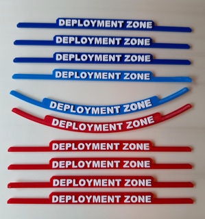 Einsatz Zone Marker Einsatz Zone Marker Einsatz Einsatz Zone Marker Wargaming Schlachtfeld Kriegsspiel Tischplatte Hammer 3d print model - Mito3D