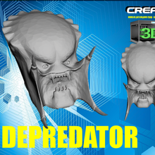 depredator art figure 3d print model - Mito3D