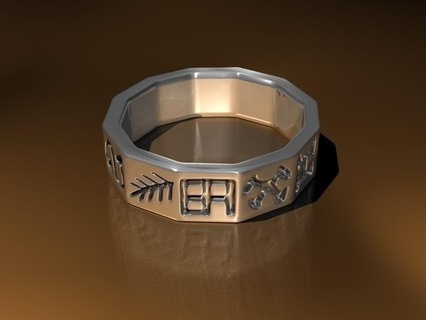magisch Ring Stock nitz Magie Ringe Schmuck 3d print model - Mito3D