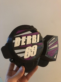 Derby Euro 3 completare accensione copertina guaina cache accessorio scooter 50cc timpano motore motociclo scatola alloggi 3d print model - Mito3D