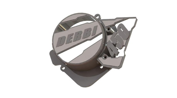Derby accensione copertina guaina cache accessorio scooter 50cc timpano motore motociclo scatola alloggi 3d print model - Mito3D