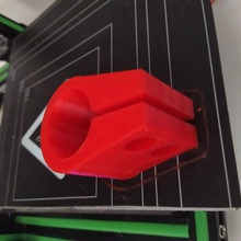 derbi absorvedor de choque cilindro suporte do drd corrida ferramenta 3d print model - Mito3D