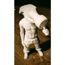 derek hess hammerhead figure art sculpture meshmixer colt python lipstick warthog jawbone 3d print model - Mito3D