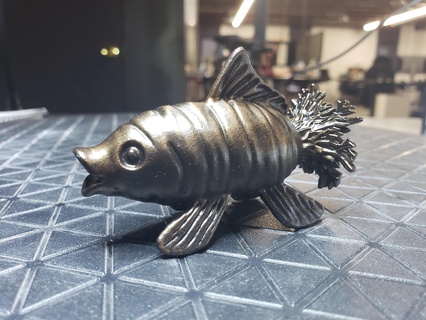 derpy cenoura peixe derp koi arte brinquedo escrivaninha presente animal vegetal 3d print model - Mito3D