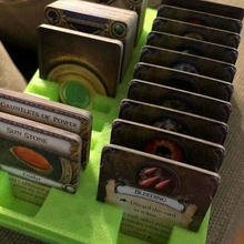 descent card holder room expansion games 3d print model - Mito3D