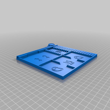 descente tableau bord 3d print model - Mito3D