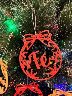 deseos navidad christmas wishes Home spheres ornaments tree 3d print model - Mito3D