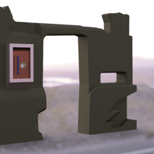 desert building doorway star wars diorama various sand architecture toy 3d print model - Mito3D