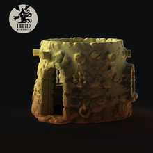 desert clay house 3d print model - Mito3D