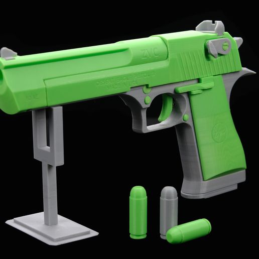 desert eagle game toy gun 3D print model - Mito3D