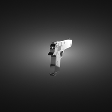 deserto Águia 50ae arma fogo 3d print model - Mito3D