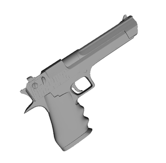 desert eagle 50ae replica toy gun deagle 3d print model - Mito3D