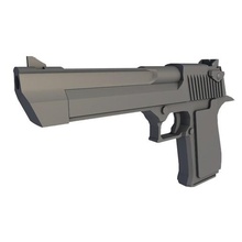 deserto aquila pistola gioco pug arma americano giocattolo dovere gratuito Armi poli piscina morta 3d print model - Mito3D