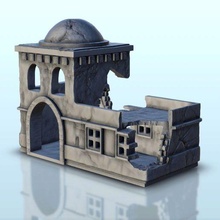 desert house ruins 4 - arabian flames war bolt action desertic modern warhammer architecture ww2 thumbnails building scenery wargame figures game land games accessories 3d print model - Mito3D