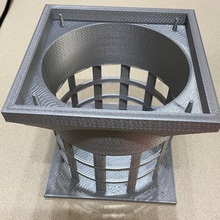 desiccator 3000 tool dryer box fan desiccant filter air 3d print model - Mito3D