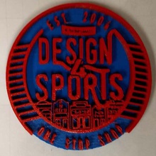 design 4 sports logo tool 3d printing 3d print model - Mito3D
