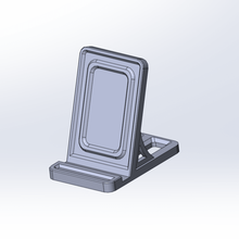 il design del telefono stand art supporto mobile progettazione 3d print model - Mito3D