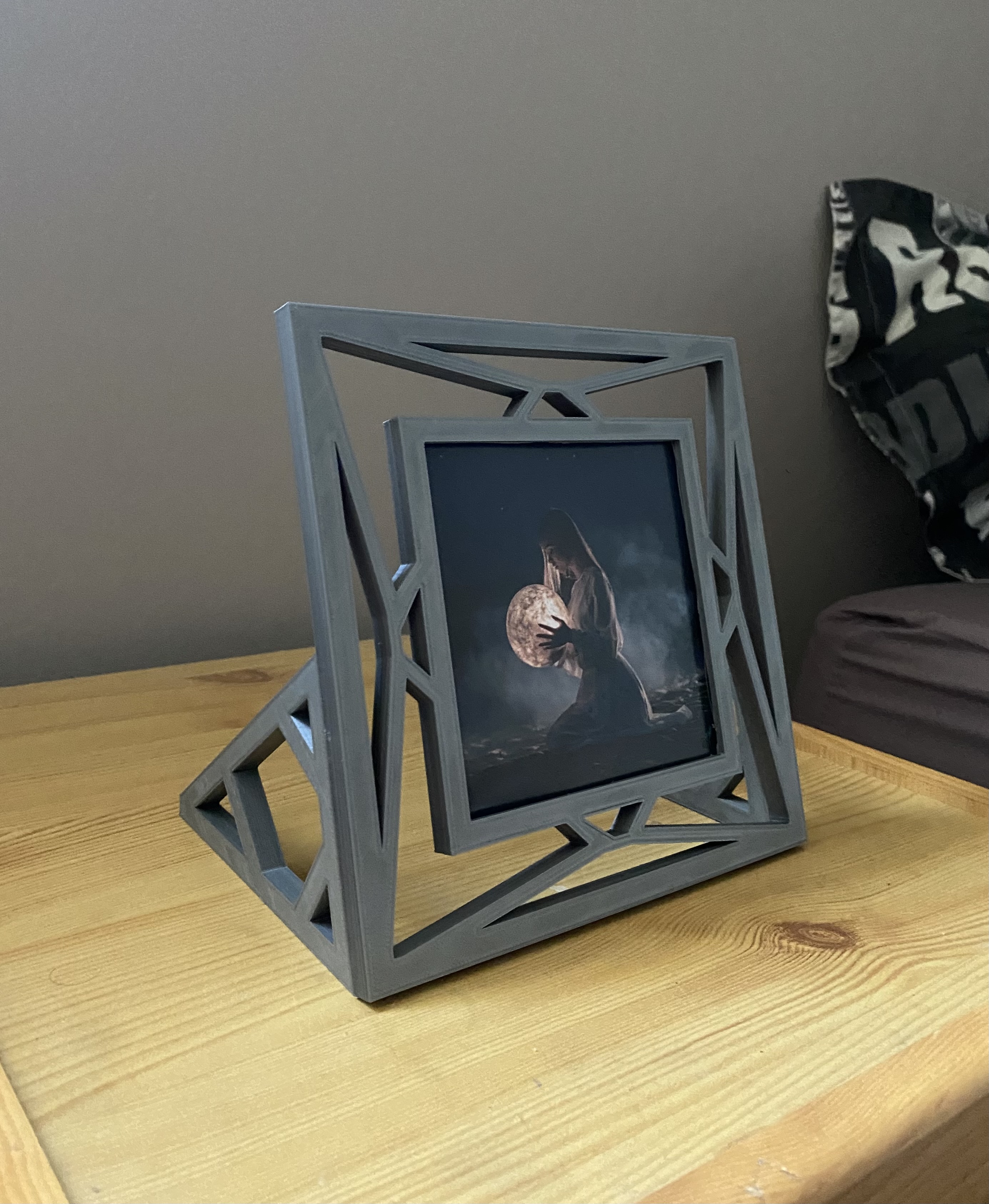 diseño foto cuadro marco referencia moderno hogar casa decoración Arte útil 3D print model - Mito3D