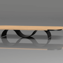 design tavolo architettura esposizione 3d print model - Mito3D