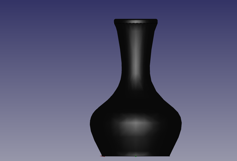 Projeto vaso Sonhe Jeannie espírito garrafa 3d print model - Mito3D